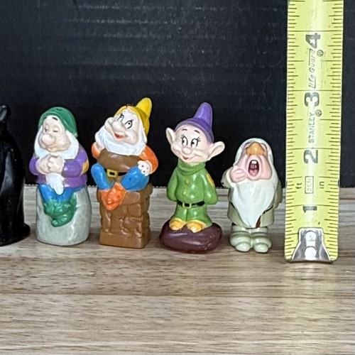 Disney Snow White And The Seven Dwarves Wicked Witch PVC Figures Toys Vintage - Picture 9 of 12