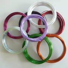 Filo Alluminio Fine Biege- Filo Mestiere Filo Cerato 2mm 12m 0,41 €/ M