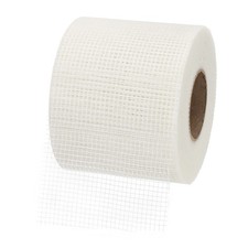 6 Inch x 328 Feet Fiberglass Adhesive Drywall Repair Mesh Tape 6 Mesh White