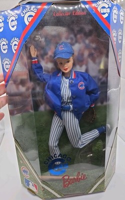 Chicago Cubs Barbie Doll 1999 MLB Collector Edition Mattel #23883