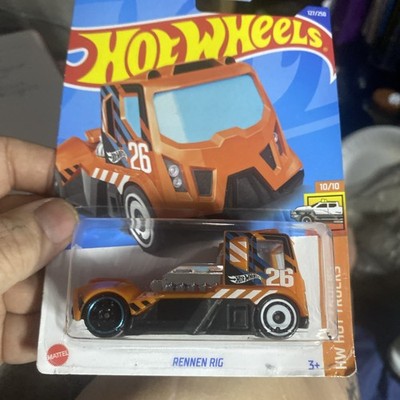 2021 Hot Wheels RENNEN Rig 127/250 Orange HW Truck 10/10