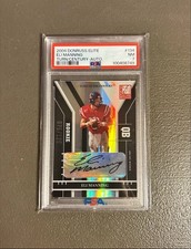 2004 Donruss Elite #134 Eli Manning Autograph /125 Giants PSA 7 Rookie RC Turn