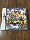 Nintendo DS Golden Sun: Dark Dawn Game - CIB with MANUAL, INSERTS
