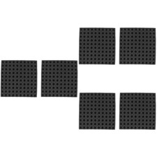 6 Sheets  Soilless Hydroponic Sponge Vegetables Cultivation Sponge Tray (Black) 3.42 per sponge