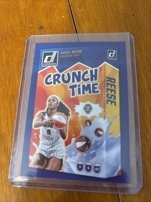 Angel Reese Crunch Time Card Press Proof Blue Parallel 2025 Don Russ