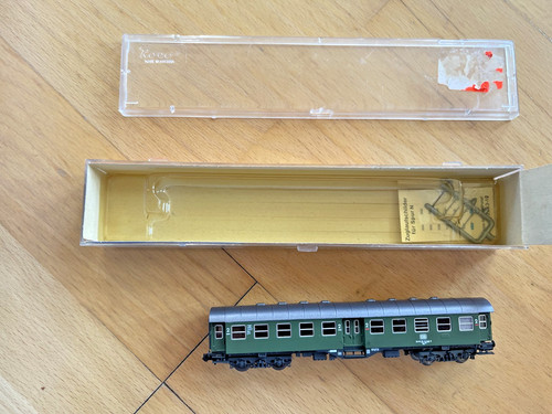 Roco N 24322 Umbauwagen 1./2. Klasse der DB in OVP Box Nr. 2255S  Auflösung top | Condition: Gebraucht