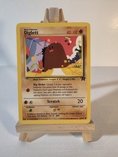 Diglett 52/82 Common Team Rocket Pokemon Unlimited LP