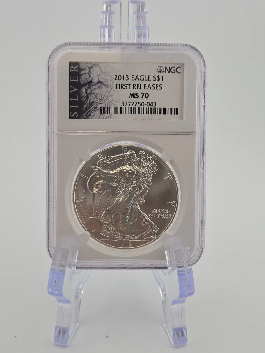 American Eagle MS 70 Graded 2013 Silver Bullion Coins for sale | eBay