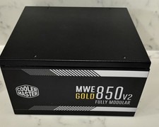 Cooler Master MWE 850W Power Supply Fully Modular 80 Plus Gold Efficiency NWOB