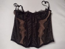 Urban Outfitters Out From Under Lace Corset Top Small Underwrite Y2K Lingerie NN
