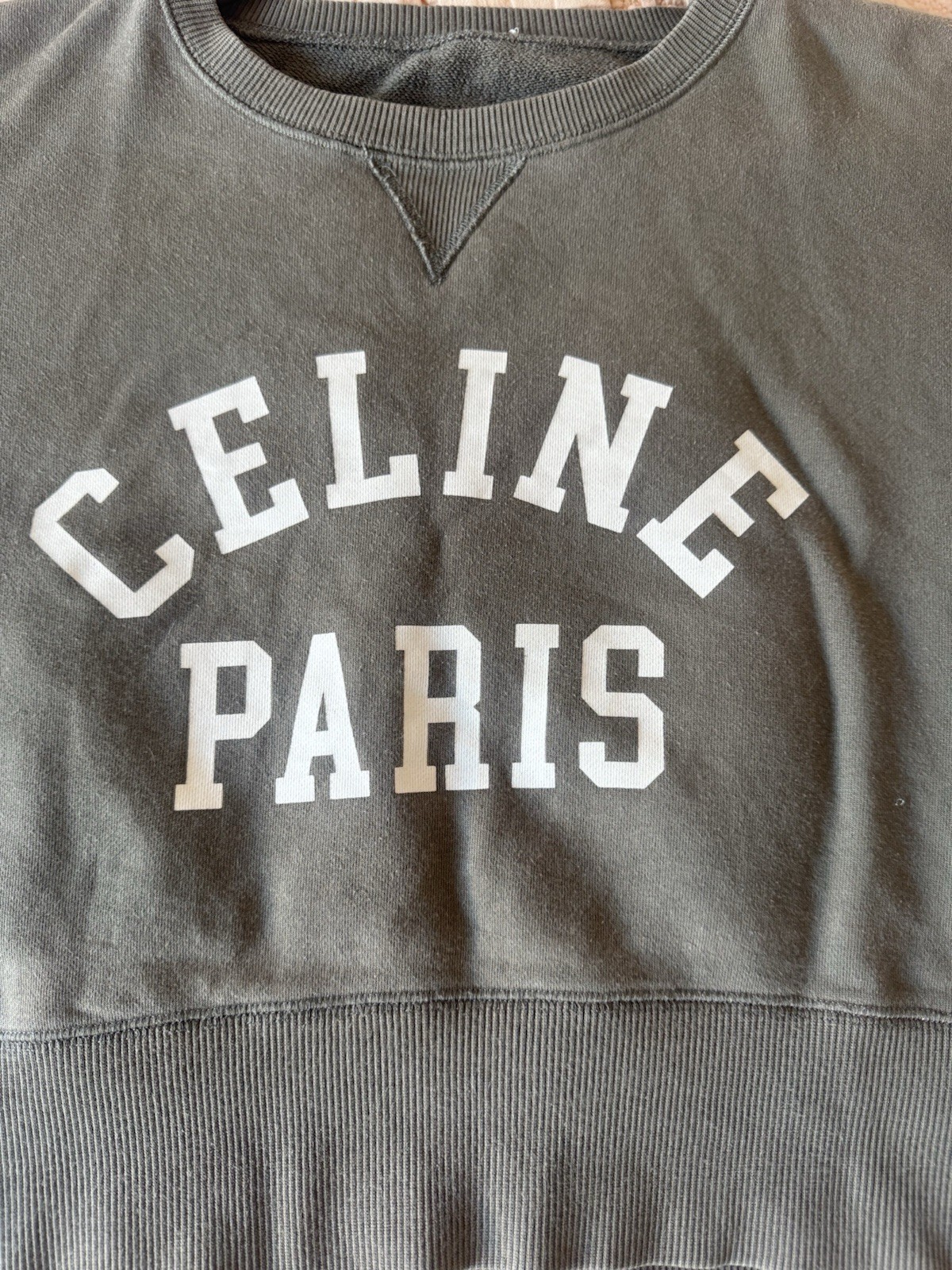 Authentic Celine Cropped Jumper Size Medium - image 2
