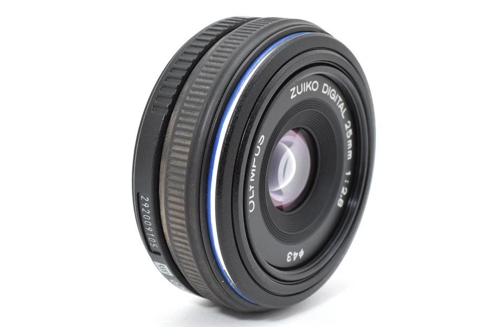 Lente negra Olympus Zuiko Digital 25 mm f/2,8 cuatro tercios [Exc+++] de Japón 9333 Foto 4 de 4