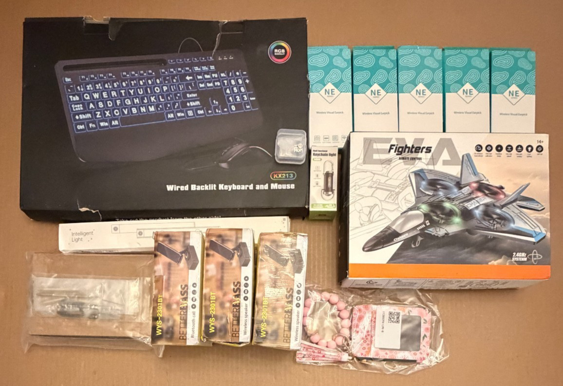 MIXED LOT ELECTRONICS & ACCESSORIES ETC - AS SHOWN IN PICTURES - SEE PICTURES