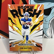 2025 Panini Rookies & Stars - Rookie Rush Cam Skattebo #2 (RC)