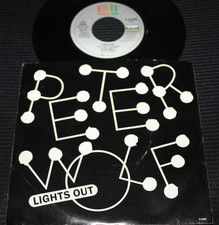 PETER WOLF (of J. Geils Band) - Lights Out (1984 U.S. 7" Promo 45 + PS) NM Vinyl PETER WOLF (of J. Geils Band) - Lights Out (1984 U.S. 7" Promo 45 + PS) NM Vinyl