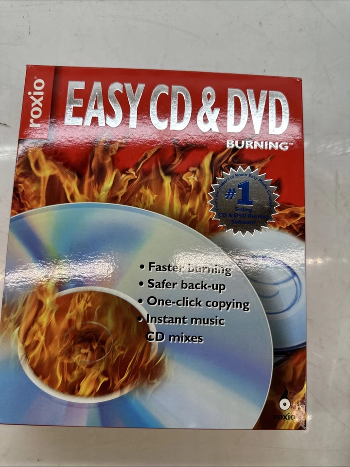 Roxio Easy CD & DVD Burning - Capture, Edit, Burn and Share - Used - Image 2 of 3