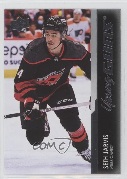 2021-22 Upper Deck Extended Series Young Guns Seth Jarvis #745 16i3