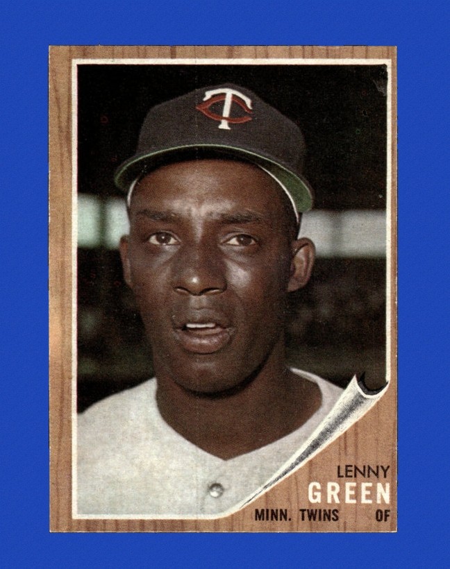 1962 Topps Set-Break # 84 Lenny Green EX-EXMINT *GMCARDS*