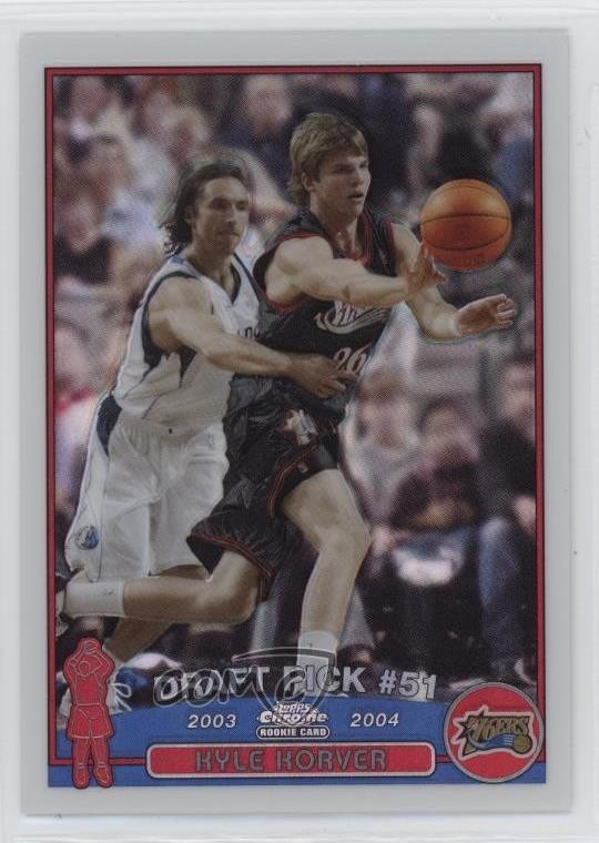 2003-04 Topps Chrome Refractor Kyle Korver #153 06gz