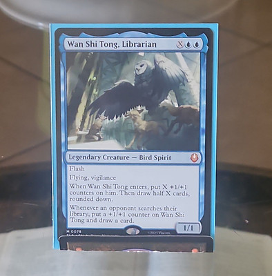 Wan Shi Tong, Librarian  Blue Legendary Creature - Avatar: TLA MTG #0078