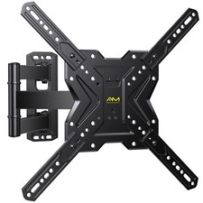 Tv Wall Mount For Most 2660 Inch Flat/curved Tvs Up To 77lbs Full Motion Wall Mo