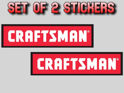 CRAFTSMAN TOOLS DECAL STICKER VINYL USA TOOLBOX VEHICLE TRUCK WINDOW WALL CAR - Picture 1 of 2