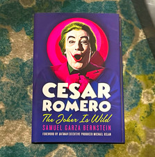 Cesar Romero: The Joker Is Wild Hardcover by Samuel Garza Bernstein, Biography