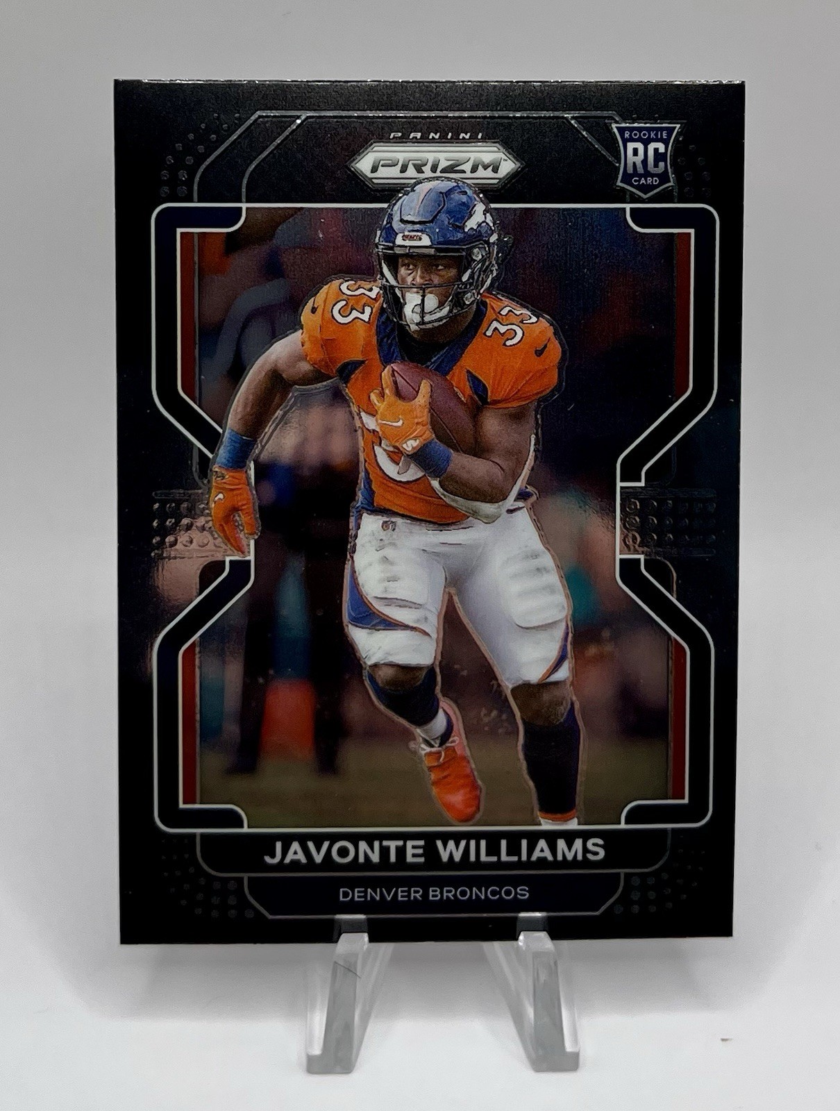 2021 Panini Chronicles - Prizm Black Javonte Williams #PB-23 (RC)