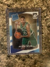 Jayson Tatum 2017-18 Donruss Optic Rated Rookie Card Boston Celtics. rookie card picture