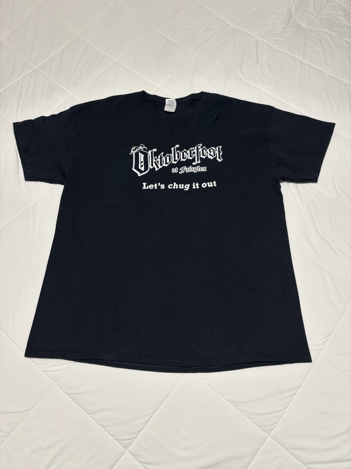 Oktoberfest at Fairplex Promo T-Shirt Size XL Pomona CA German Folk Festival