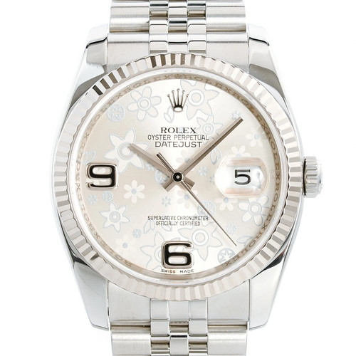 ROLEX Rolex 116234 Silver Case Size 36mm Men's Used Watch #551112