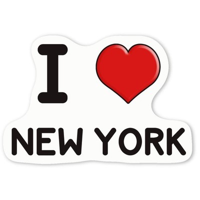 Aufkleber Sticker ''I Love New York'' (DW032440)