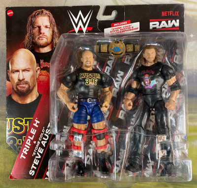 WWE Championship Showdown Stone Cold Steve Austin And Triple H 2 Pack