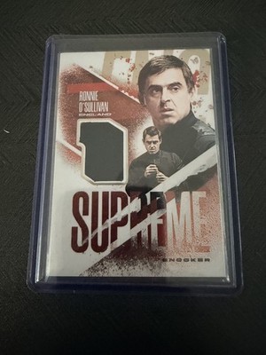 Futera Fx Multi Sport 2026 Ronnie O Sullivan /19 Match Worn Patch - Supreme 