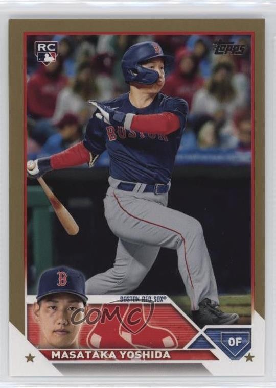 2023 Topps Series 2 Gold /2023 Masataka Yoshida #471 Rookie RC 12ui