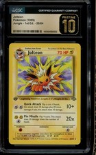 Jolteon [1st Edition] #20 Prices | Pokemon Jungle | Pokemon Cards