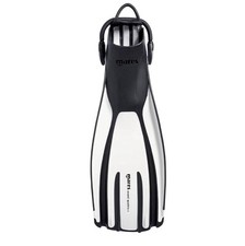 Mares Avanti Quattro White Open Heel Scuba Diving and Snorkeling Fins-W