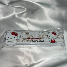 Sanrio Hello Kitty Cutlery Set Spoon Fork Chopsticks Model N A Collectible
