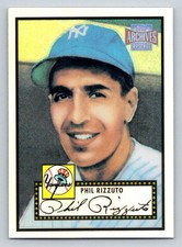 2001 Topps Archives Reserve #68 Phil Rizzuto 52 (ref 198987)