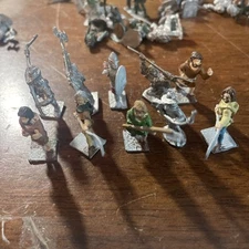 Metal Miniatures Loose Figures D&D Lot Of 10 Citadel Collection Heritage&Mythril