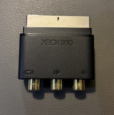 Offizieller Xbox 360 AV Scart Adapter - RCA Audio Video Composite Connector