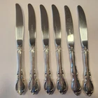 Towle Sterling Silver 1962 Legato Dinner Knife 9 Inches ~ Lot of 6 ~ 414 grams