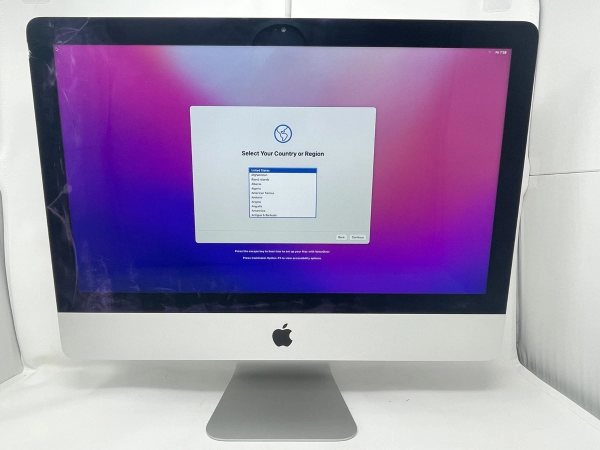 Apple iMac Intel Core i5 5th Gen. 8 GB RAM Apple Desktops & All-In