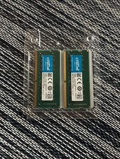 Crucial 16GB Kit 2 x 8GB DDR4-2400 SODIMM Laptop Memory RAM CT2K8G4SFS824A
