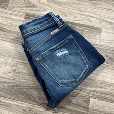 KANCAN Skinny Leg High Rise Blue Denim Jeans Women's Size 23