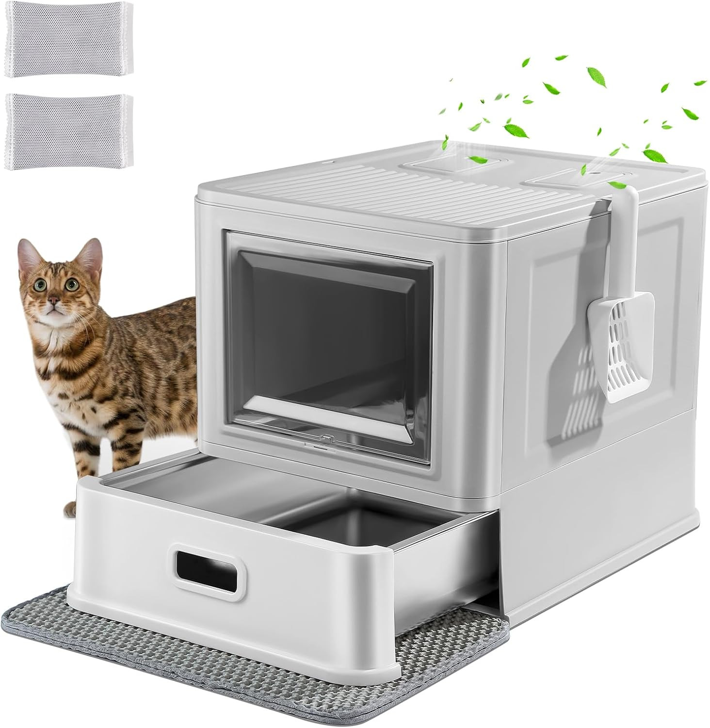 Cassetta Igienica Gatti Acciaio Inox: Benessere e Privacy