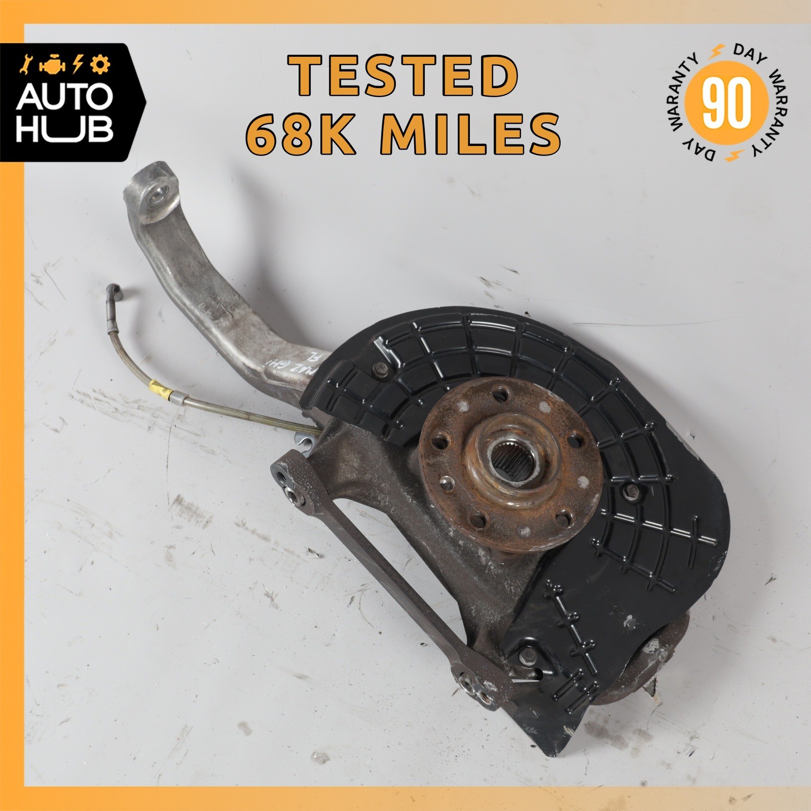 14-21 Maserati Ghibli M157 S Q4 Front Left Side Knuckle Spindle OEM