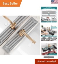 Faucet Mat for Kitchen Sink - Diatomaceous Earth Faucet Splash Guard, Fast Dr...