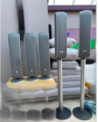 BOWER & WILKINS (B&W) VM-1 SPEAKERS & STANDS @SPARE PARTS # TOP SOUND QUALITY