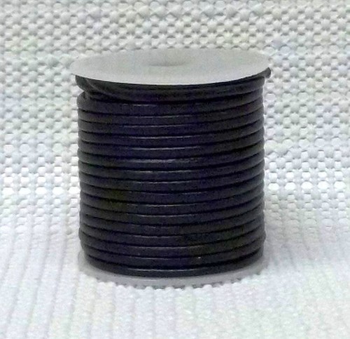 Farbige Lederkordelspule 1,5 mm 2 mm hochwertig GEFÄRBTES LEDER Handwerk - Bild 7 von 10